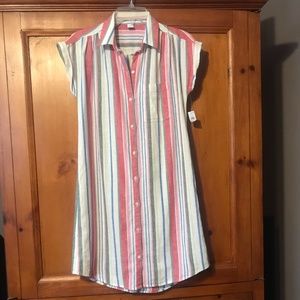 Ladies Old Navy Shirt dress size small, New